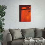 Orange Shower Minimalist Poster