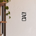 CIAO! Minimalist Typography Poster