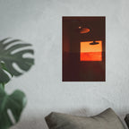 Shower Light Sunset Poster