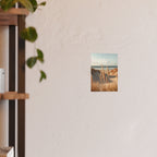 Coastal Dune Grasses Poster — Beach Photography Print (Satin & Archival Matte)