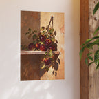 Vintage Botanical Apple Poster