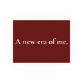 A New Era of Me Poster — Minimalist Inspirational Wall Art
