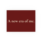 A New Era of Me Poster — Minimalist Inspirational Wall Art